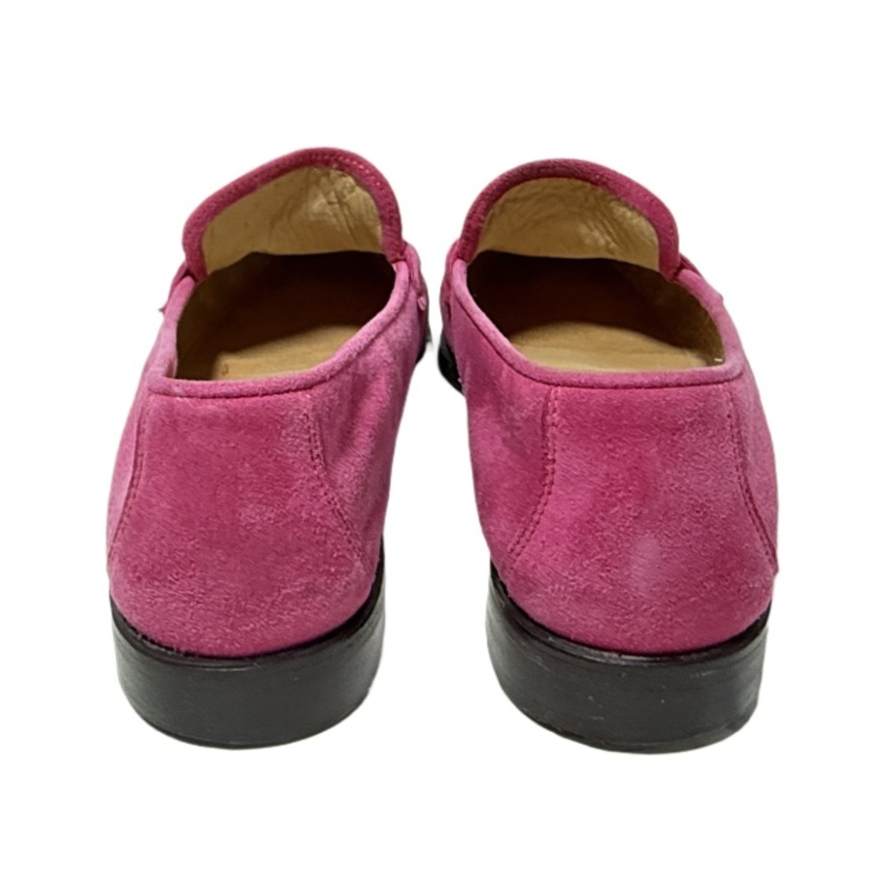 ESCADA | Handsewn Italian Moccasins Loafers Pink Suede Office Career Preppy VTG - Picture 6 of 16